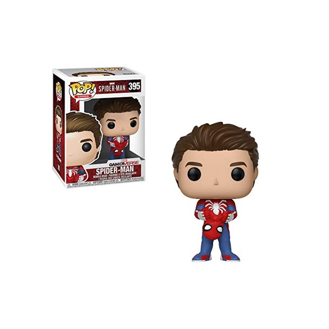 Juego Funko POP!! - Unmasked Spider-Man Figura de Vinilo