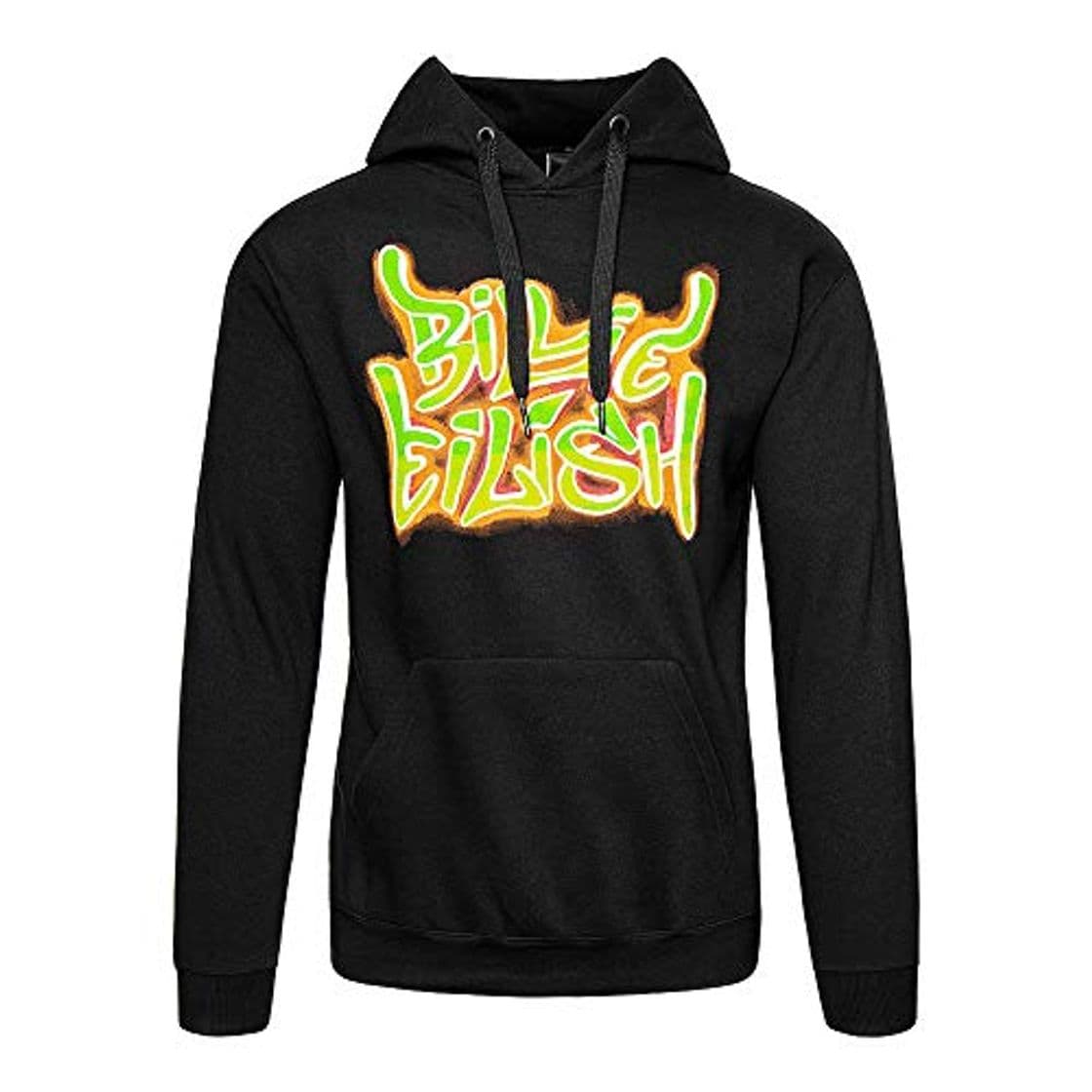 Product Billie Eilish Airbrush Flames Blohsh - Sudadera con Capucha para Hombre