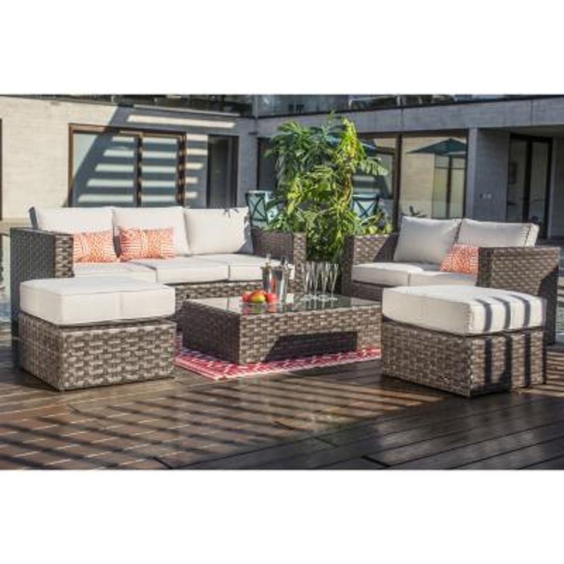 Producto Juego de Living de Terraza Cirali 7 personas