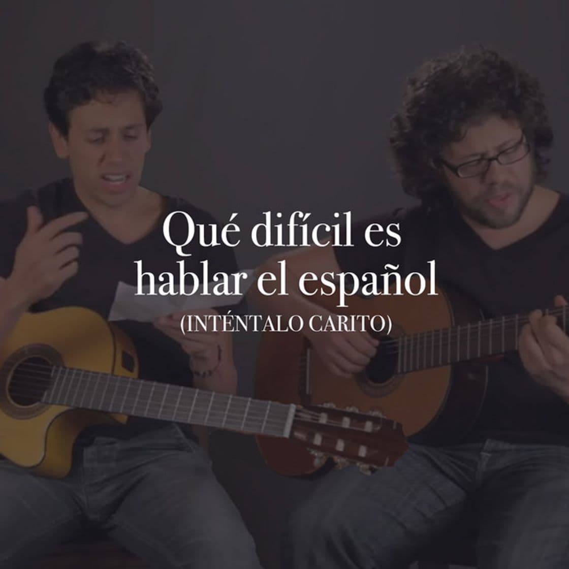 Music Qué Difícil Es Hablar el Español