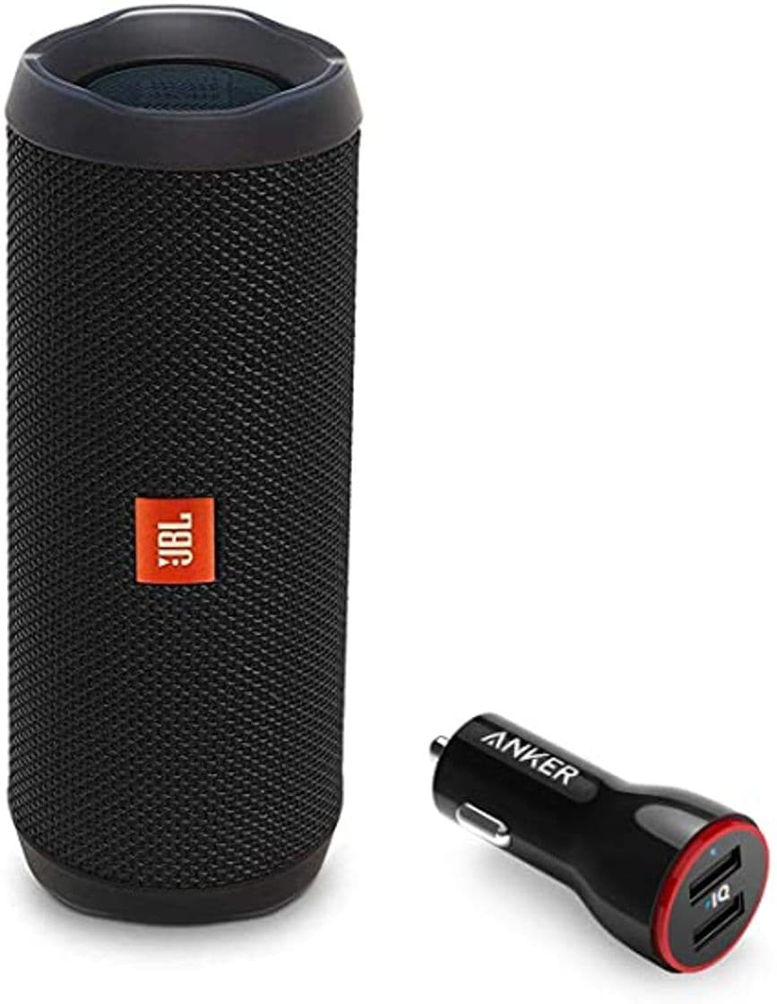 Electronic JBL Flip 4 - Altavoz inalámbrico portátil con Bluetooth, resistente al agua