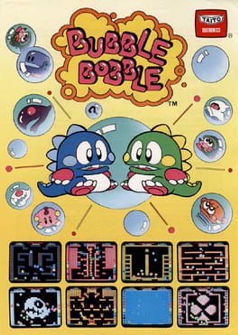 Videojuegos Bubble Bobble