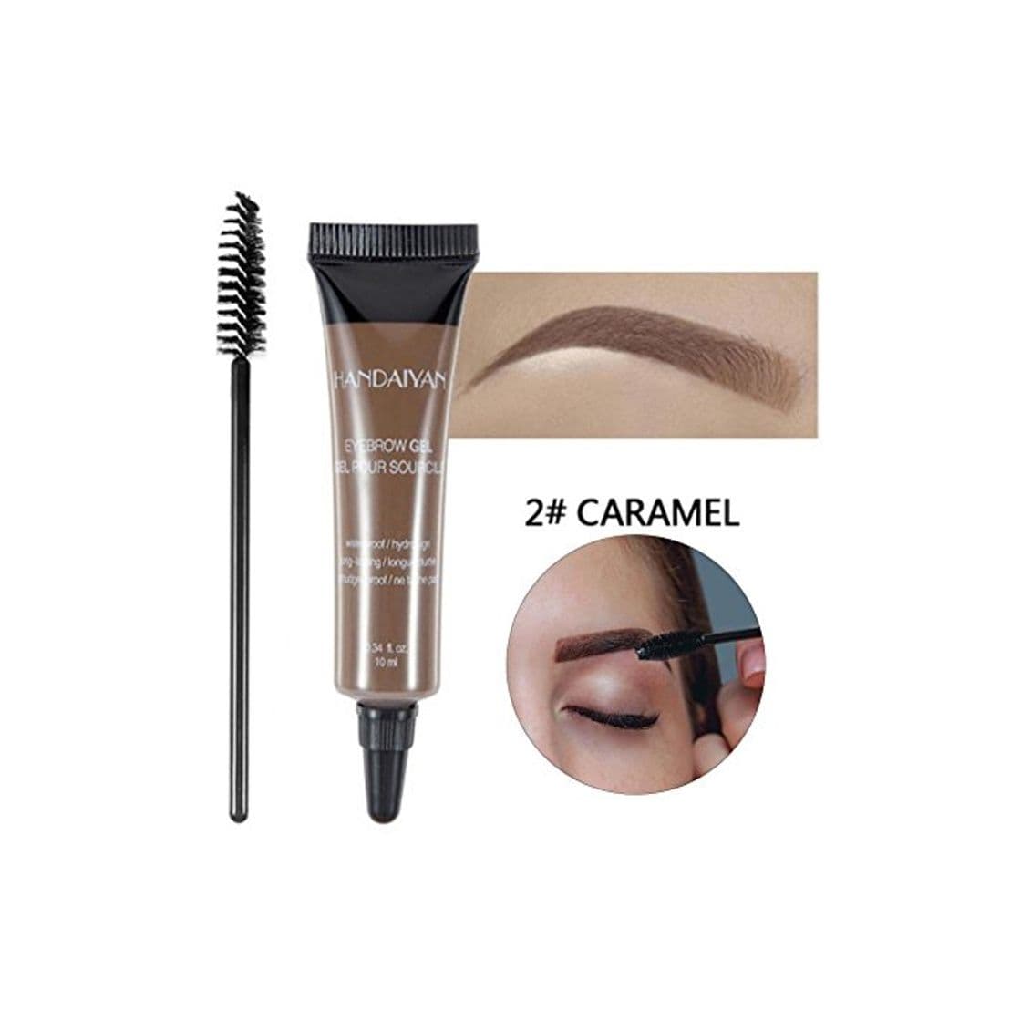 Beauty Crema para elineador de cejas con pincel