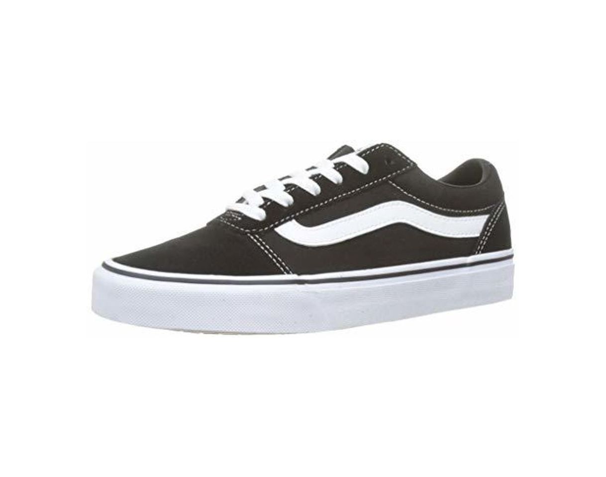 Moda Vans Ward - Zapatillas para Mujer, Negro