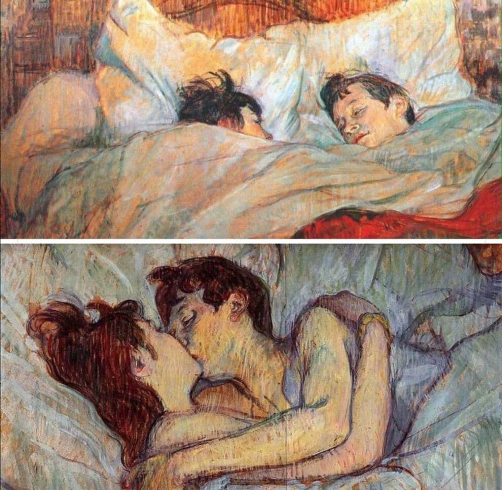 Moda La mirada y el beso by Toulouse Lautrec