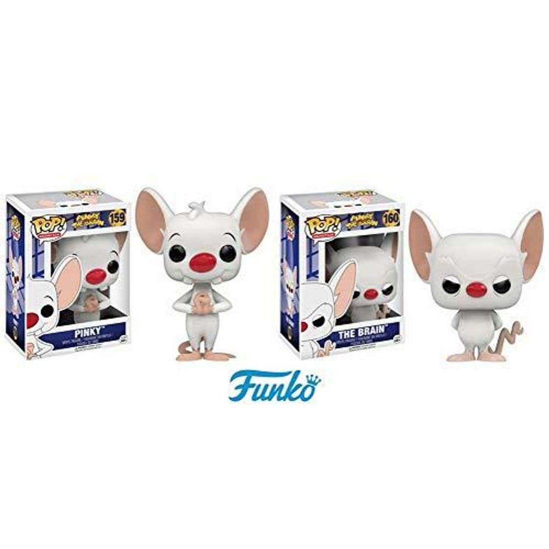 Moda Amazon.com: Funko Pinky and The Brain, The Brain, Pop Animation ...