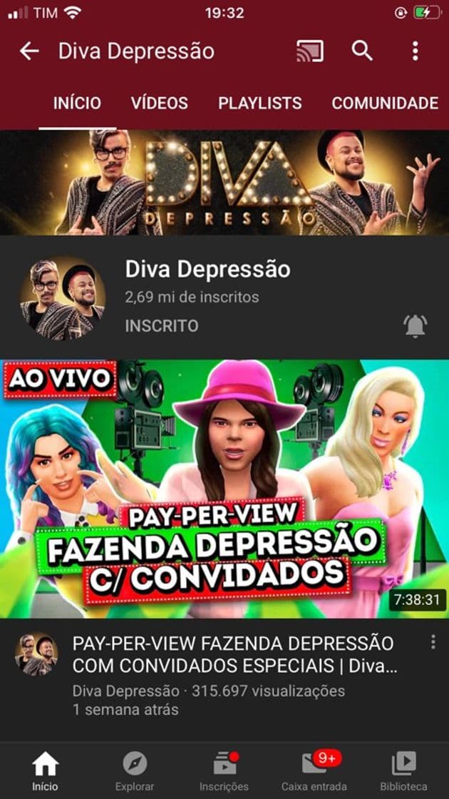 Fashion Diva Depressão 