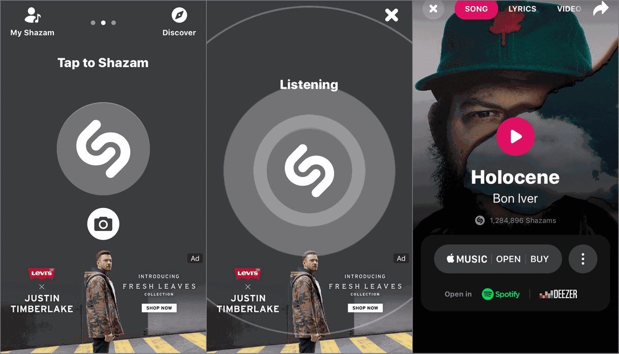 App Shazam: Music Discovery