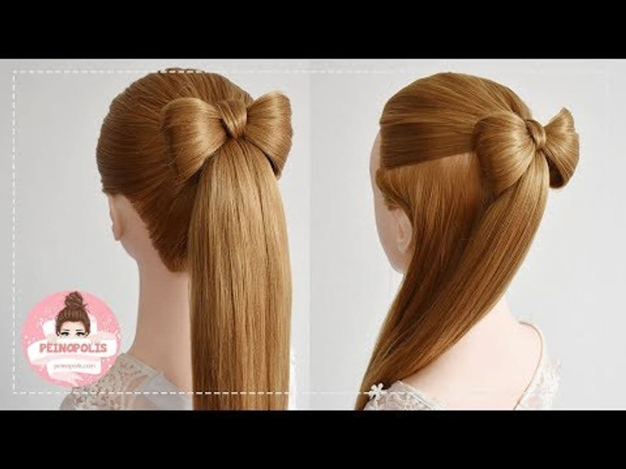 Moda PEINADOS FACILES con TRENZAS LAZO para NIÑAS - YouTube