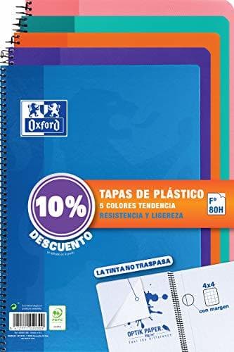 Producto Oxford - Pack de 5 cuadernos