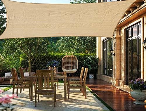 Producto HENG FENG Toldo Vela de Sombra Rectangular 2 x 3 m Protección