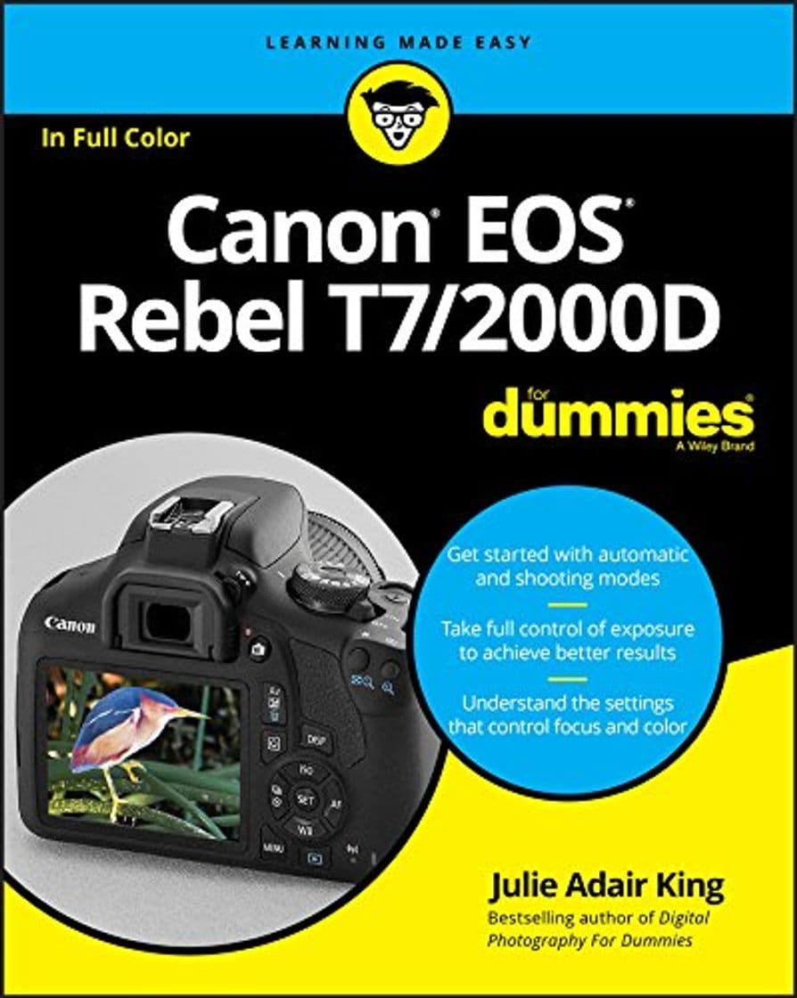 Producto Canon EOS Rebel T7/2000D For Dummies