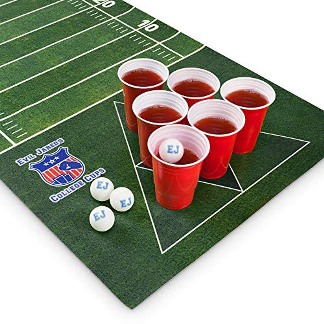 Product Mantel para Juego de Beer Pong Evil Jared´s | 60 Vasos Rojos