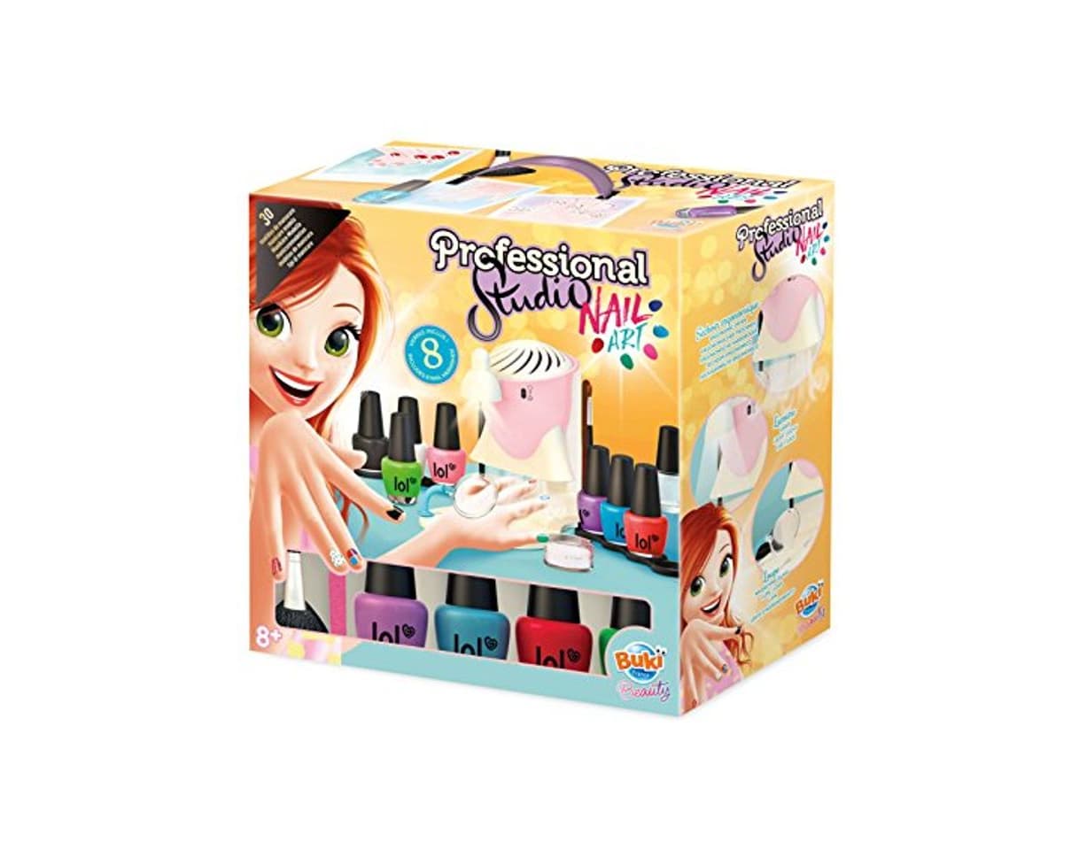 Product Buki France- Professional Studio Nail Art Juego Salón de Manicura, Multicolor