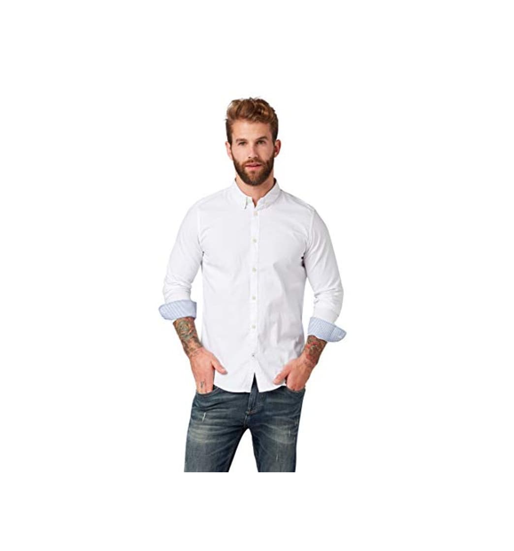 Product Tom Tailor Casual 1008320 Camisa, Blanco