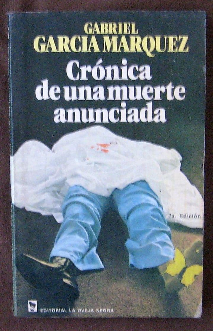 Libro Crónica de una Muerte Anunciada