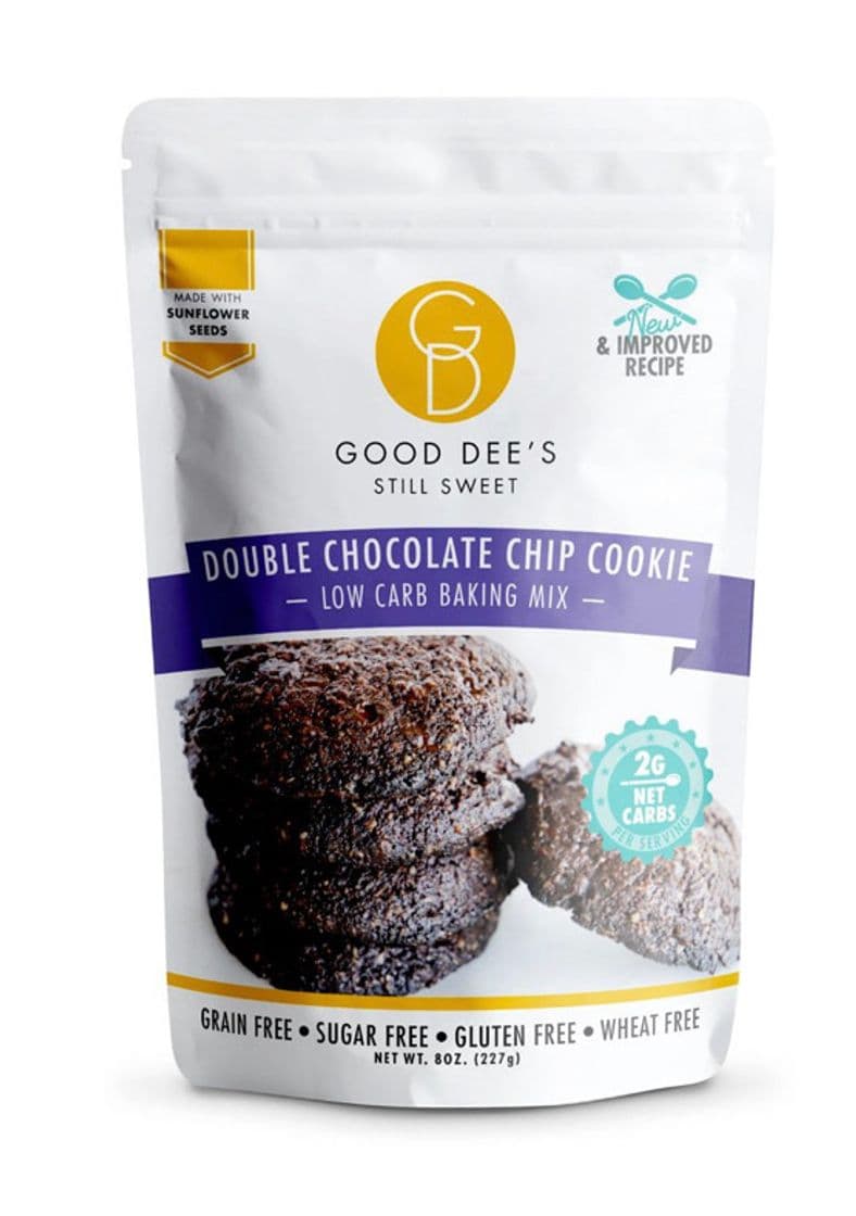 Fashion Harina Keto para Galletas Sabor Doble Chocolate de Good Dee's