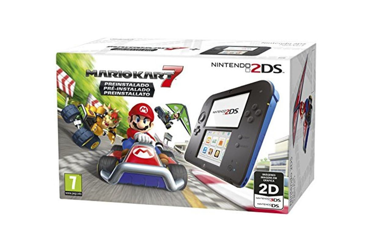 Electronic Nintendo 2DS - Consola, Color Azul