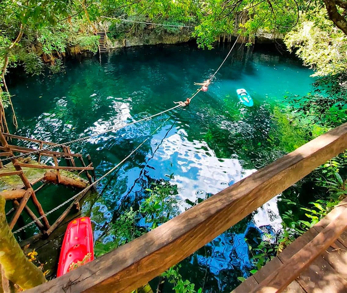 Lugar Cenote Verde Lucero