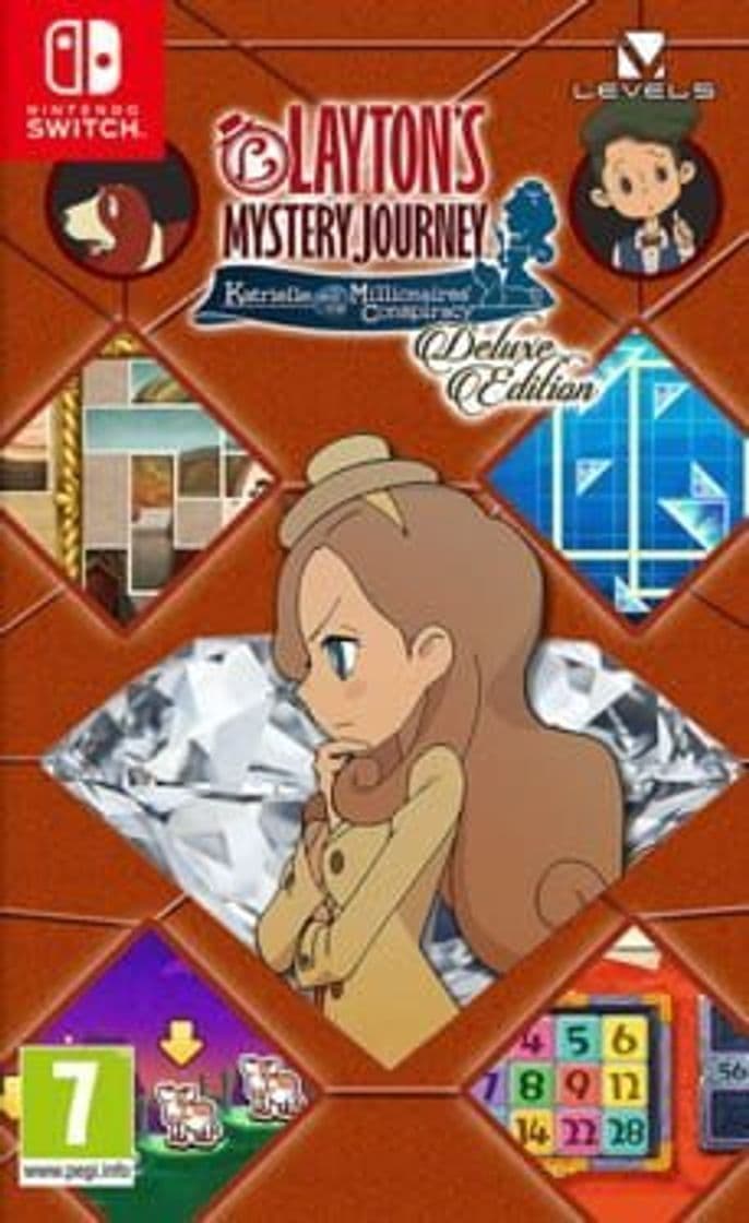 Videogames Layton's Mystery Journey: Katrielle and the Millionaires' Conspiracy - Deluxe Edition