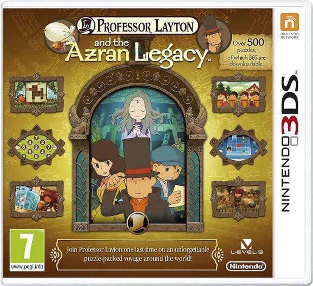 Videogames Professor Layton and the Azran Legacy