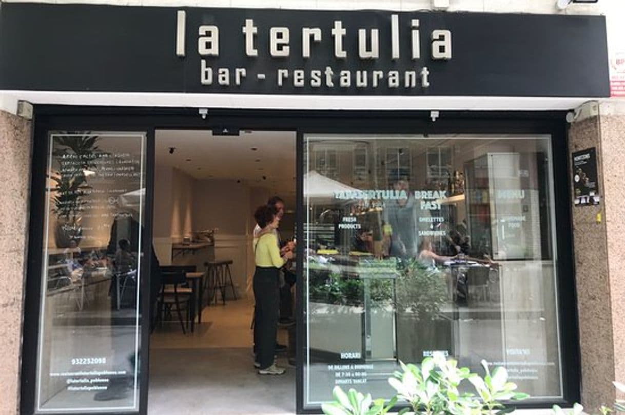 Restaurantes La Tertúlia, bar restaurant