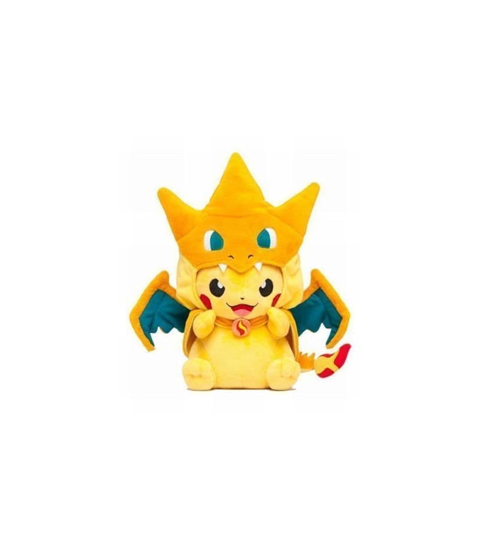 Product Peluche de Pokemon Pikachu Sonriendo con Traje de Charizard Pokemon - Peluche