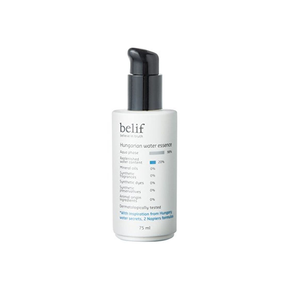 Producto Belif húngaro esencia de agua 2.5 oz