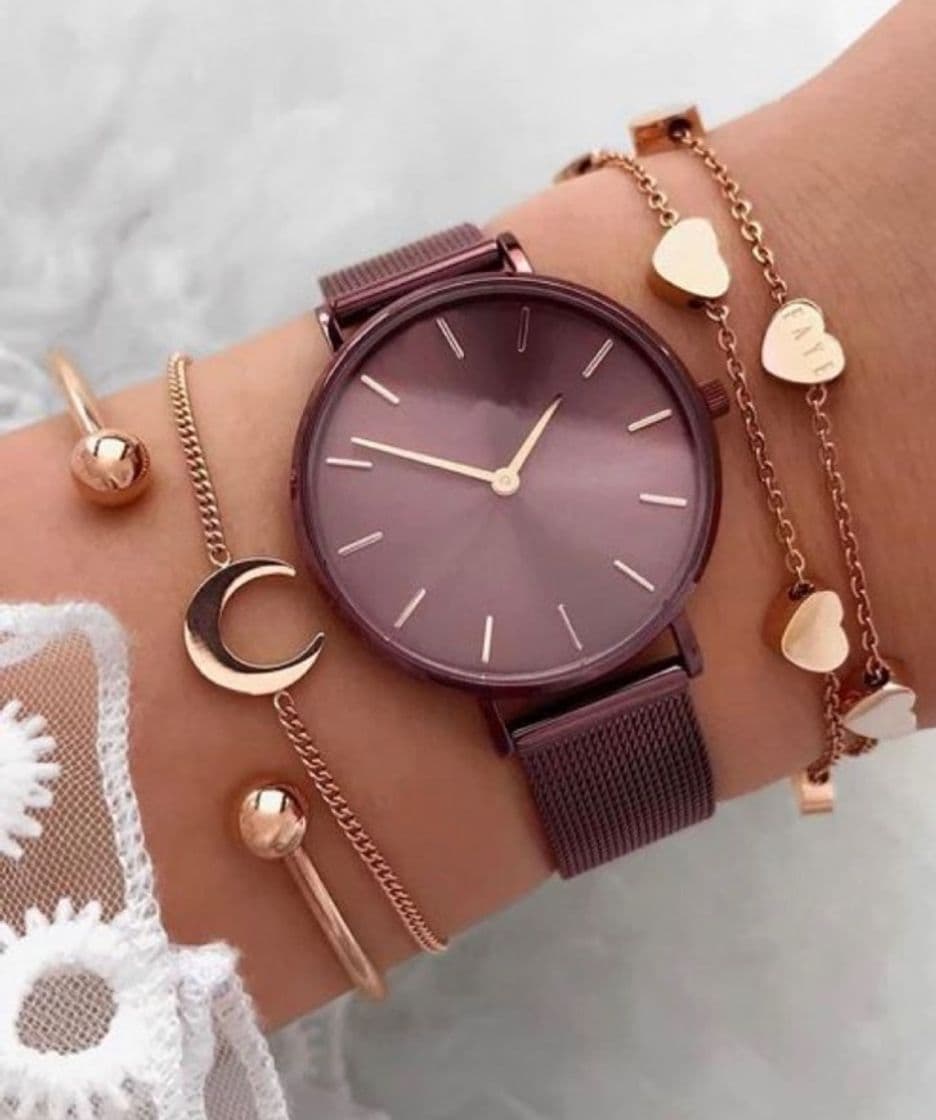 Moda Simple Mesh Watch