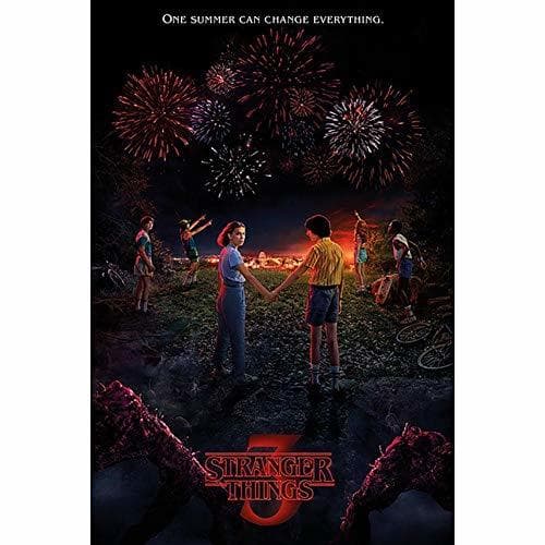 Home Stranger Things Poster One Summer