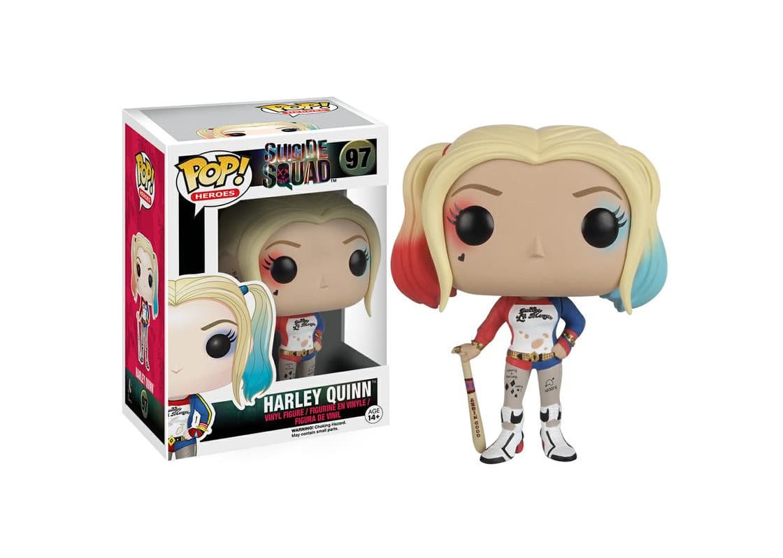 Juego Funko - POP! Vinilo Colección Escuadrón suicida - Figura Harley Quinn