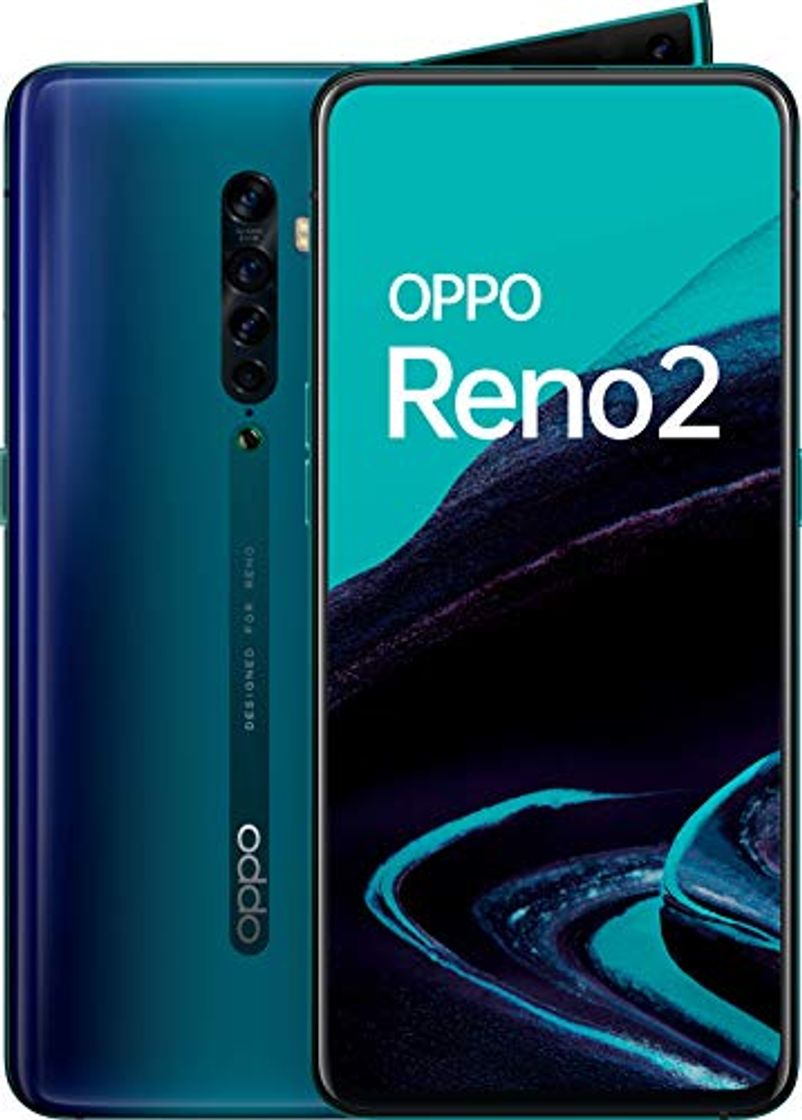 Electronic Oppo Reno 2 - Smartphone de 6.55" AMOLED, 4G Dual Sim, 8GB/