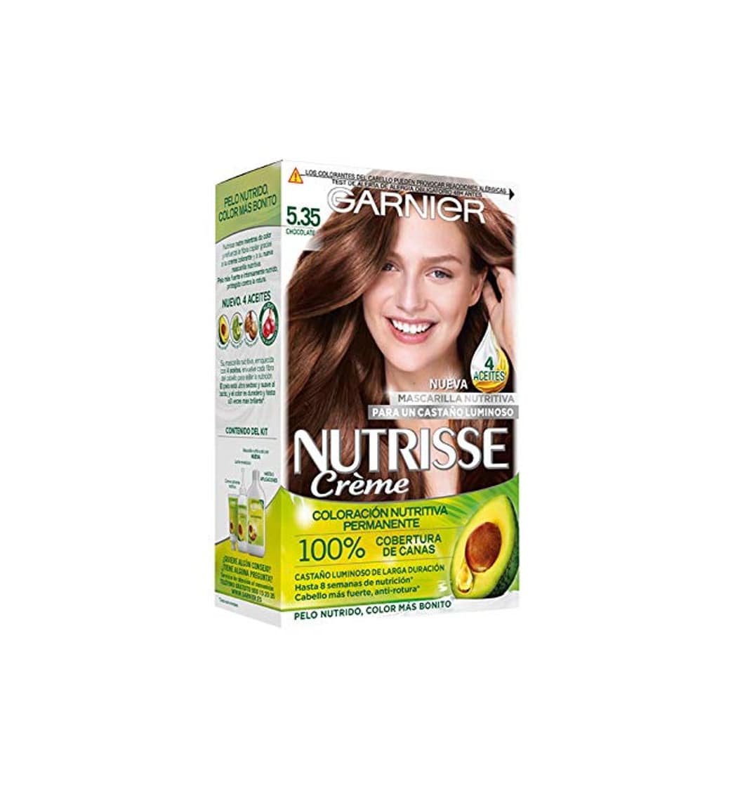 Belleza Garnier Nutrisse Creme Coloración permanente con mascarilla nutritiva de cuatro aceites