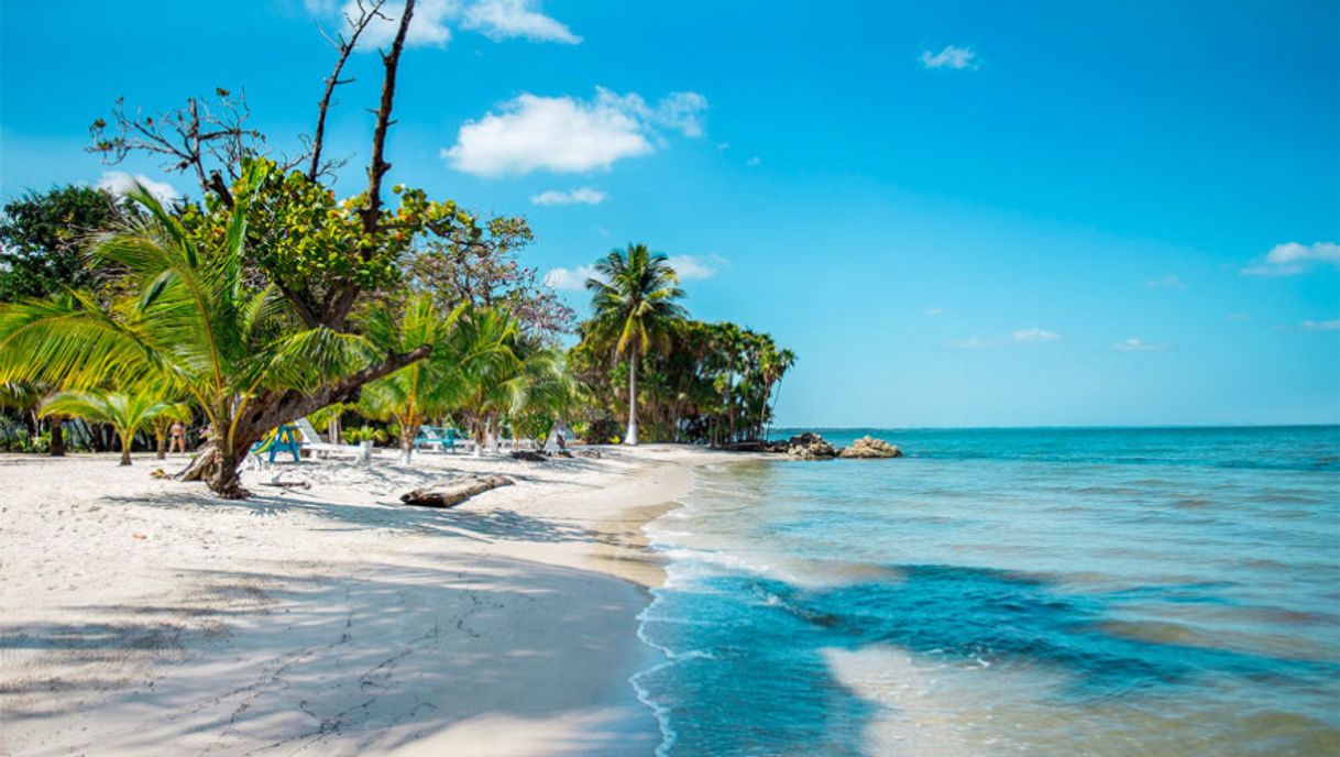 Lugar Playa Blanca, Izabal, Guatemala