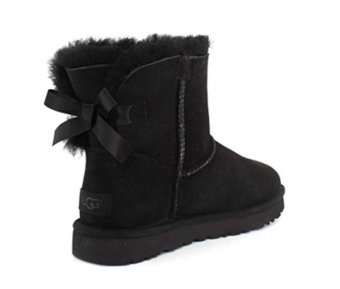 Fashion UGG Australia Mini Bailey Bow, Botas para Mujer, Negro