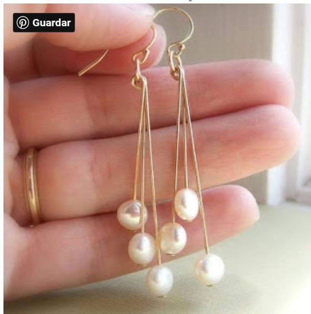 Product Como hacer aretes de perlas