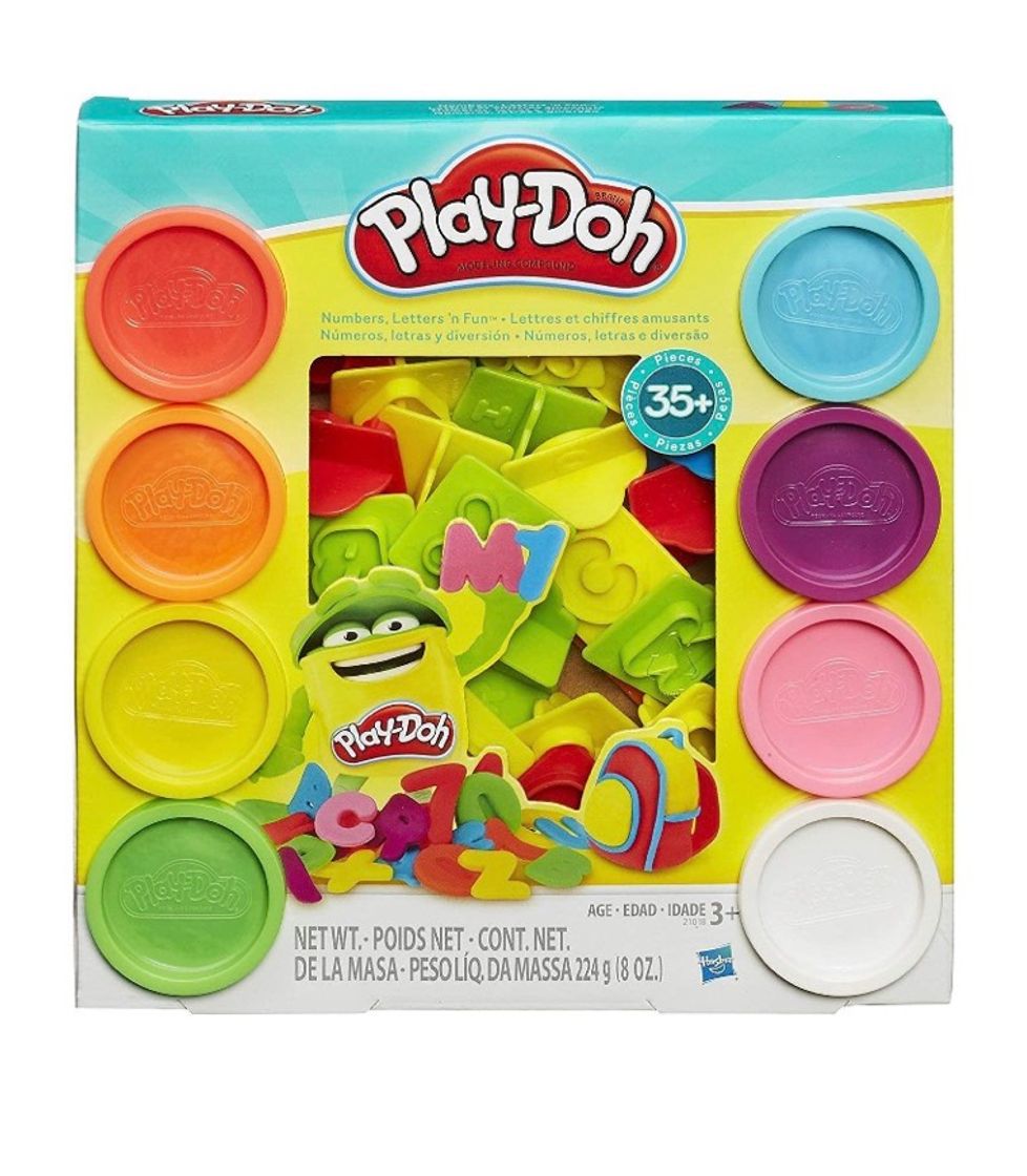 Moda Play Doh Números, letras y diversión .