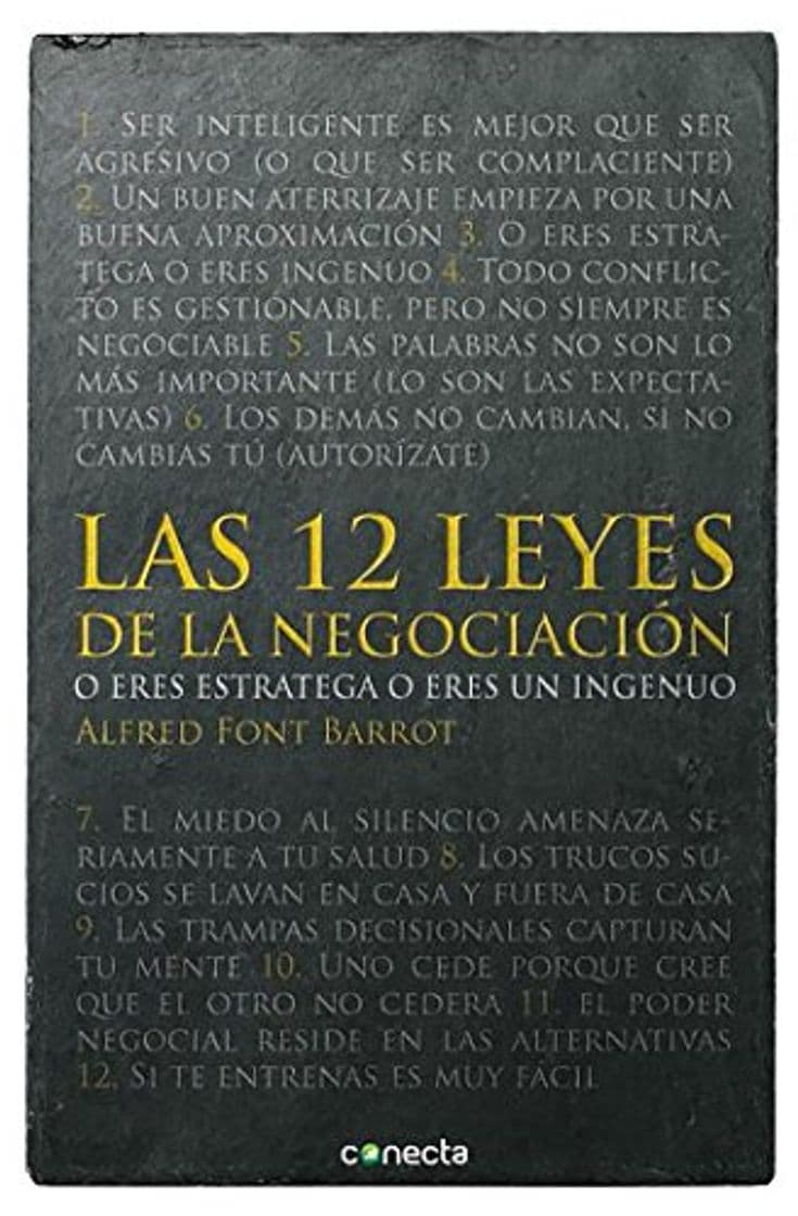 Libro Las 12 leyes de la negociación: O eres estratega o eres un