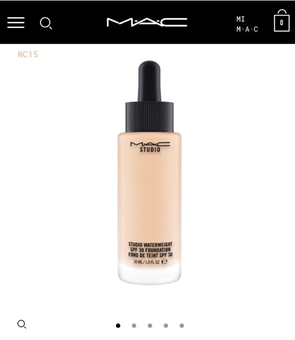 Producto Studio Waterweight SPF 30 Foundation