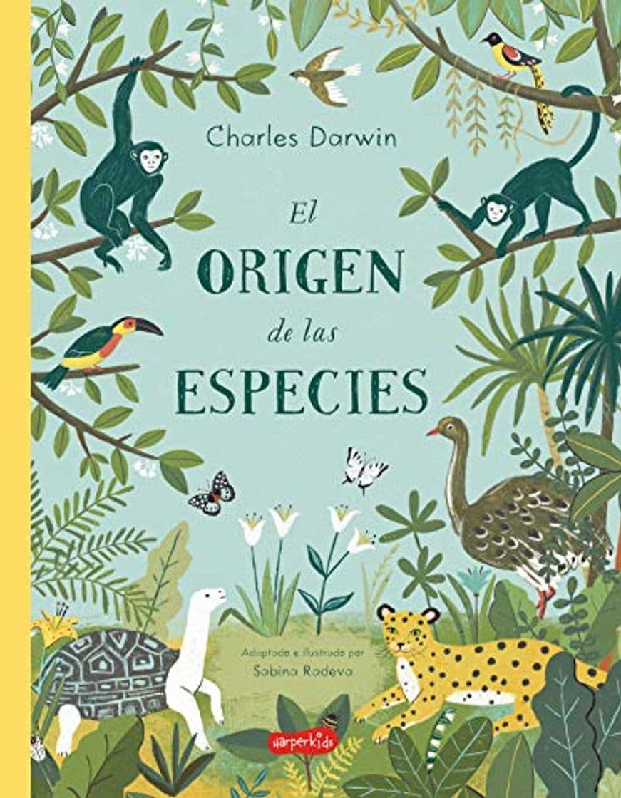 Libro El origen de las especies de Charles Darwin.