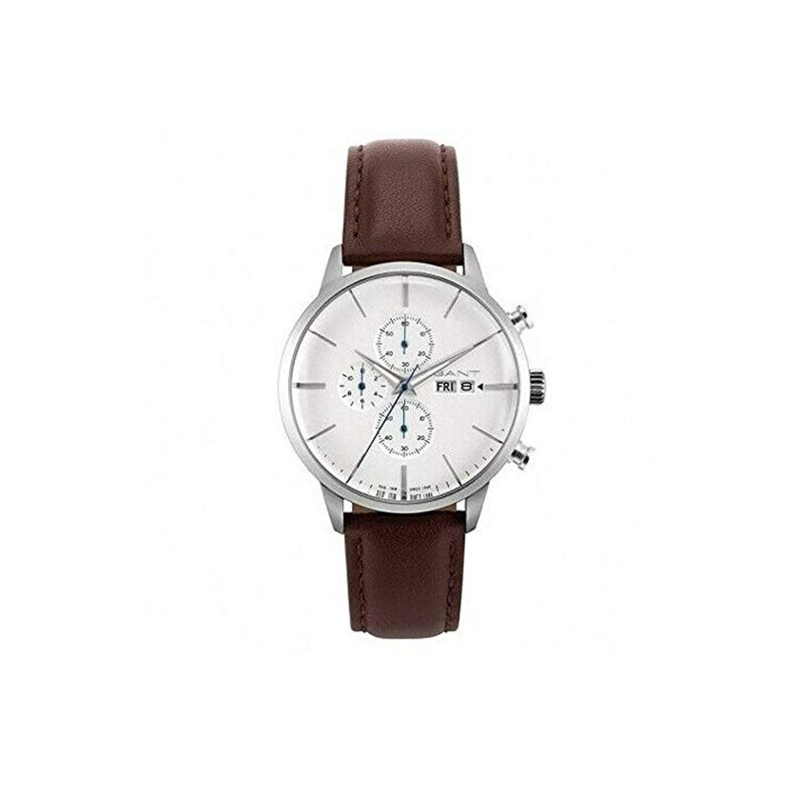 Fashion Gant Reloj Analógico para Hombre de Cuarzo con Correa en Cuero 7630043923658