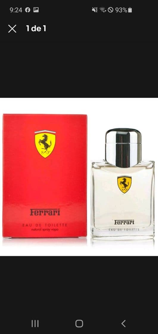 Producto Ferrari red