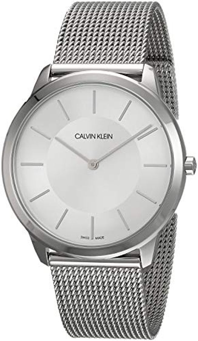 Place Calvin Klein K3M21126  - Reloj Analógico de cuarzo con correa de