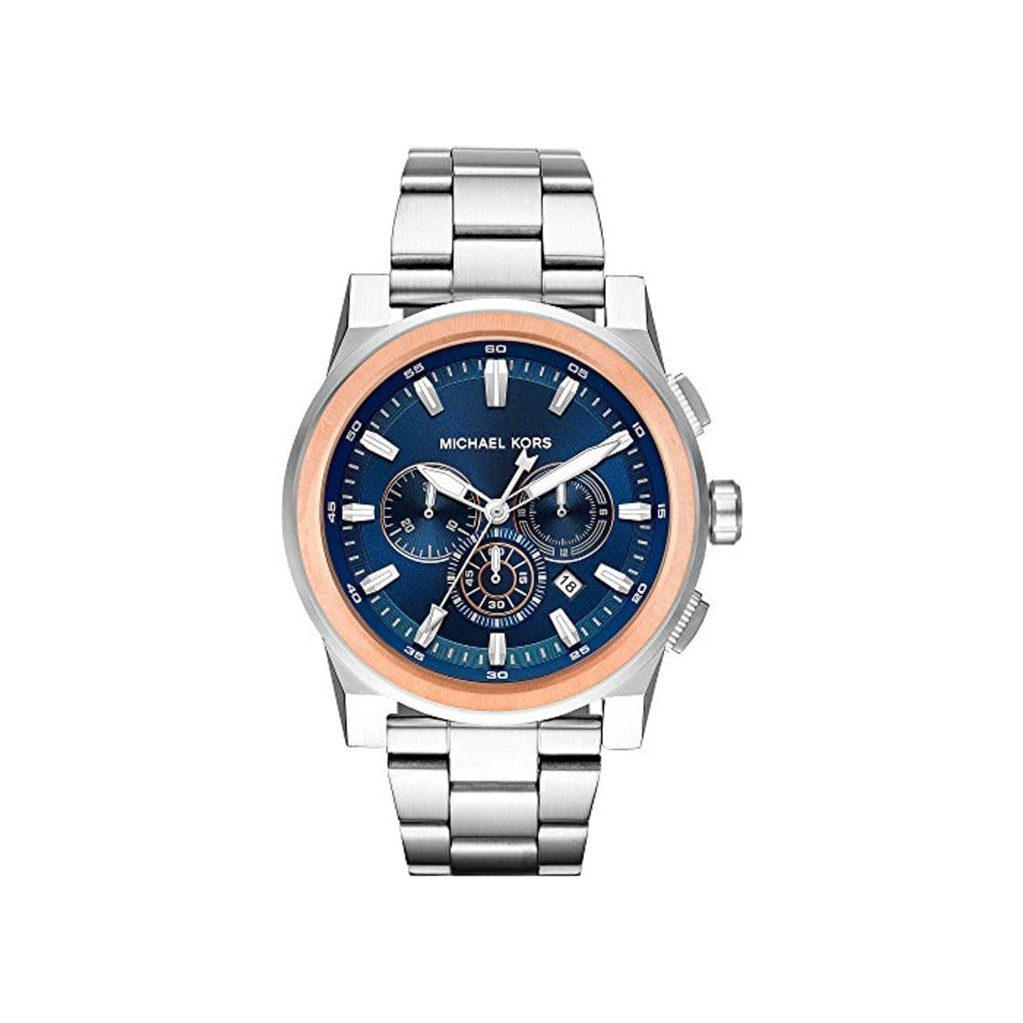 Producto Michael Kors Reloj Analogico para Hombre de Cuarzo con Correa en Acero Inoxidable MK8598