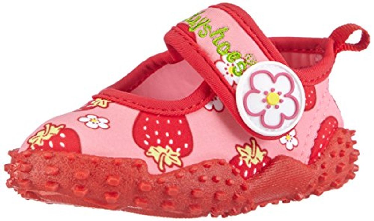 Product Playshoes Zapatillas de Playa con protección UV Fresas, Zapatos de Agua para