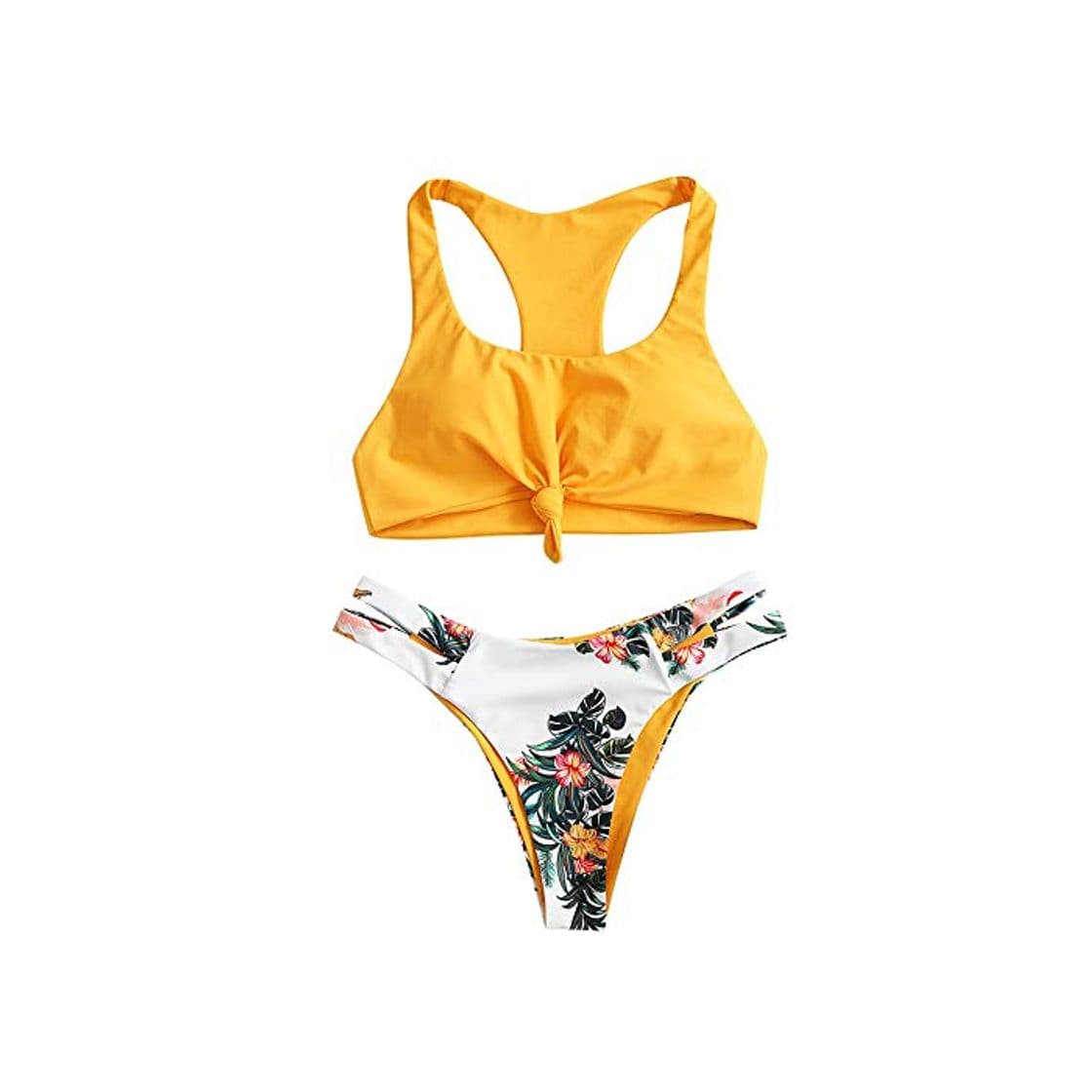 Producto ZAFUL - Juego de Dos Piezas de Tankini Anudado para la Playa