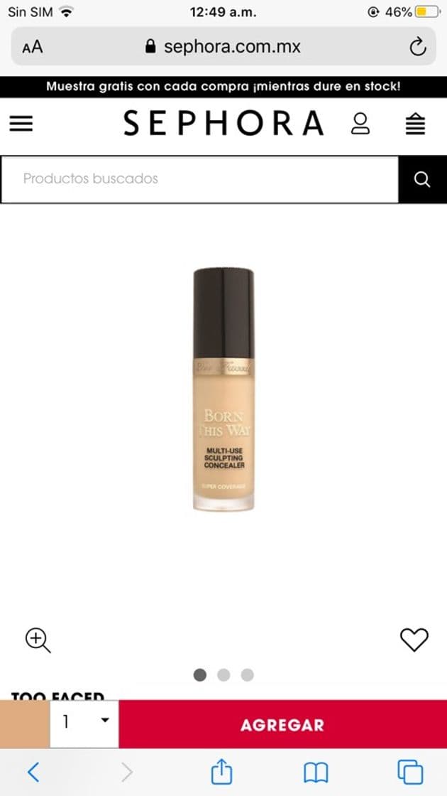 Producto Born This Way Foundation - Too Faced