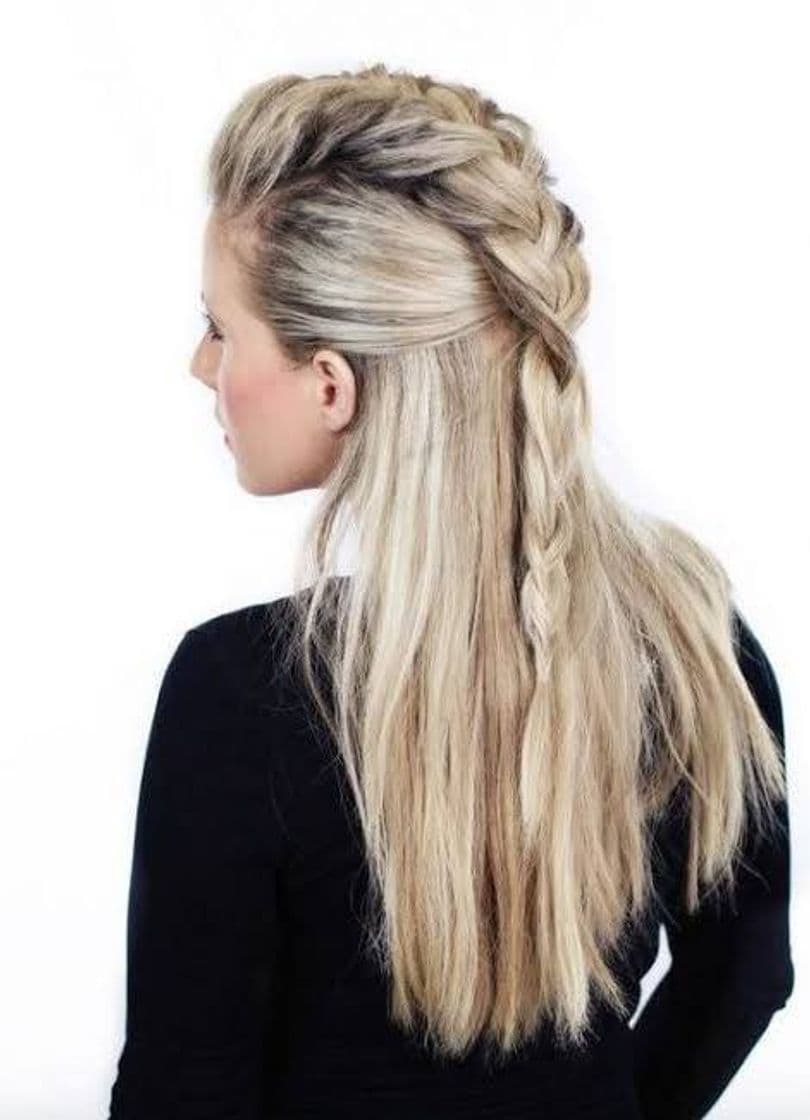 Fashion Peinado Lagertha Vikings / Lagertha hairstyle Vikings