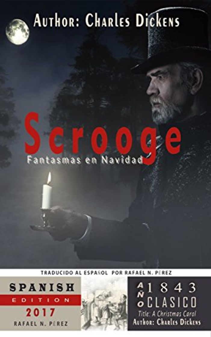 Book Scrooge fantasmas en Navidad