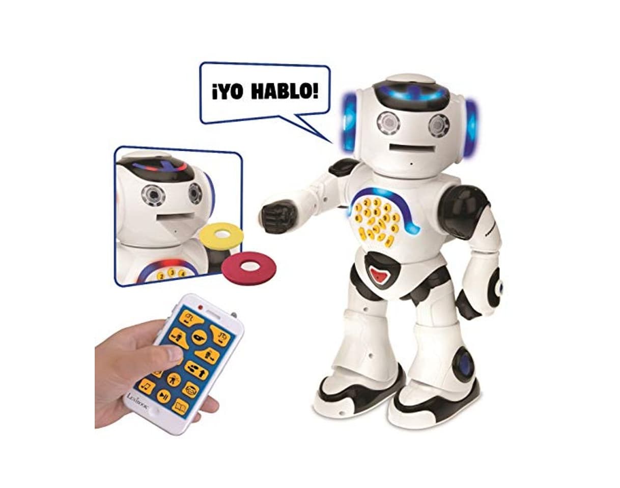 Product LEXIBOOK Powerman: el Robot Educativo Inteligente para Jugar y Aprender, Baila, Canta,